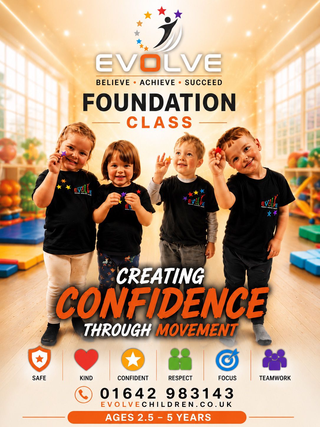 Foundation Class — ages 2.5 to 5